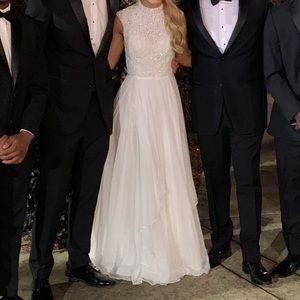 Sherri Hill White gown sz 2